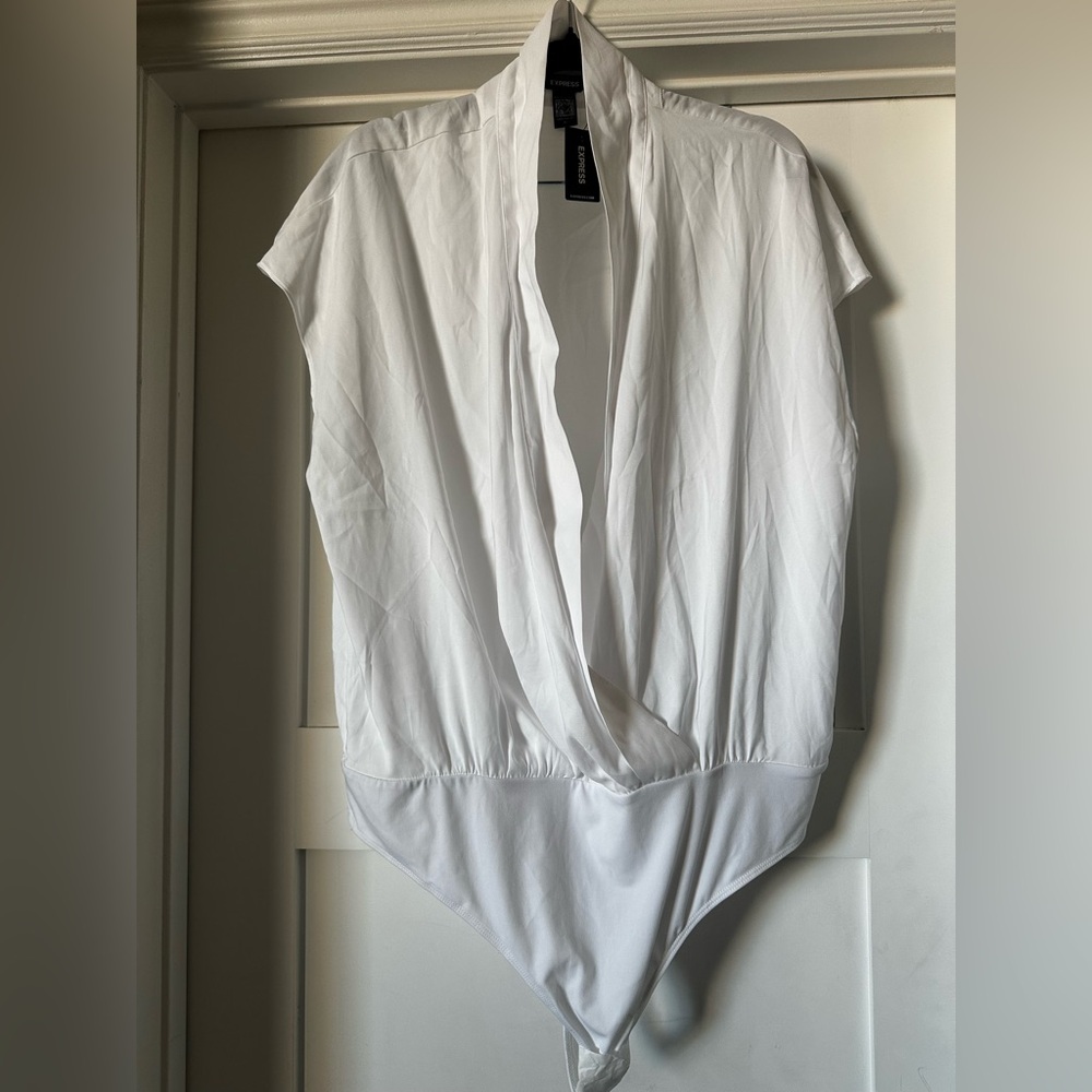 Express White Bodysuit